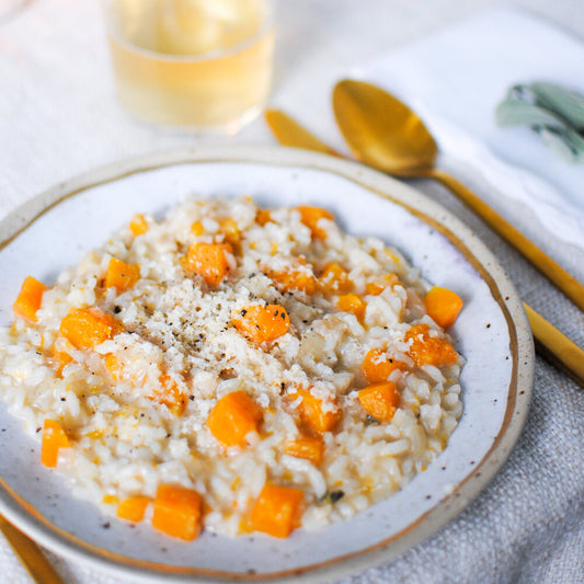 Risotto de Abóbora, Salva e V'eden