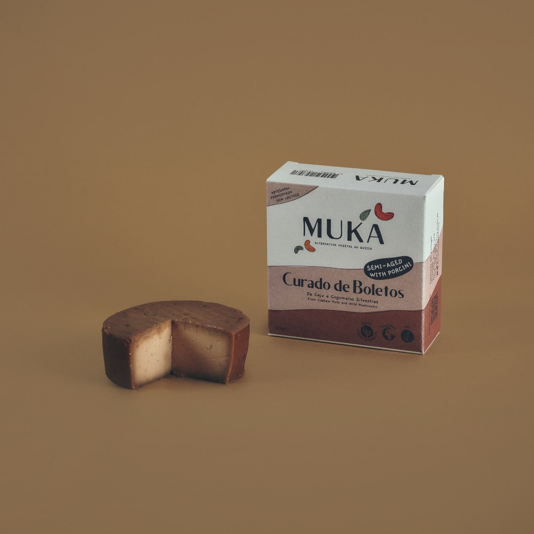 Curado Boletos - MUKA (alternativa vegetal ao queijo com cogumelos silvestres)