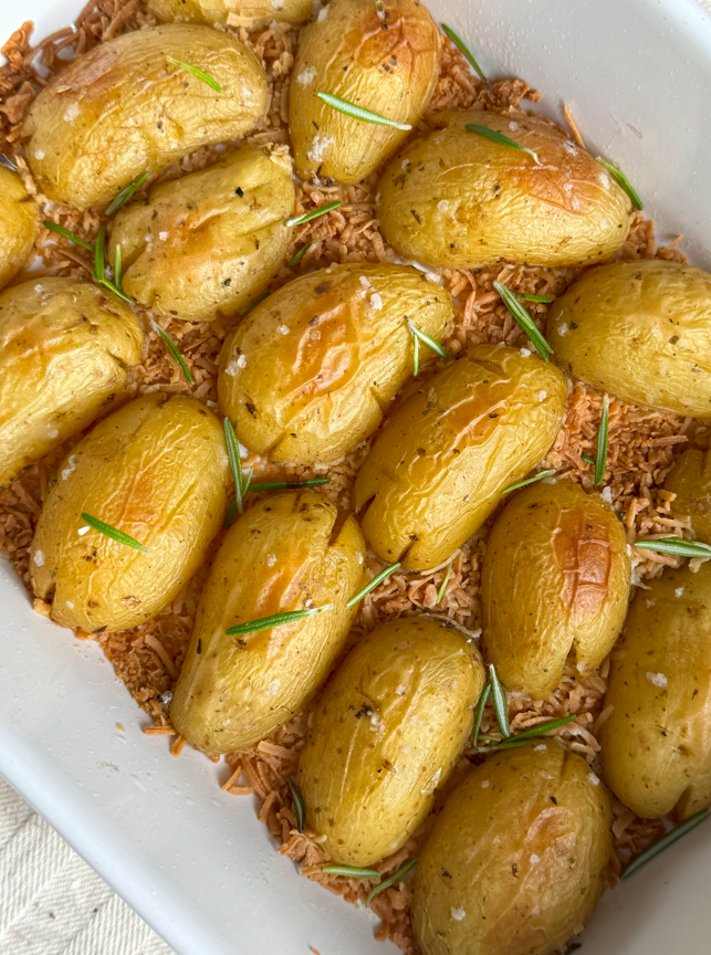 Batatas no Forno com Crosta de Veden