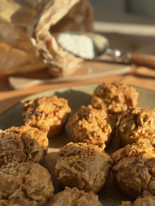 Muffins Salgados com Veden Fumado