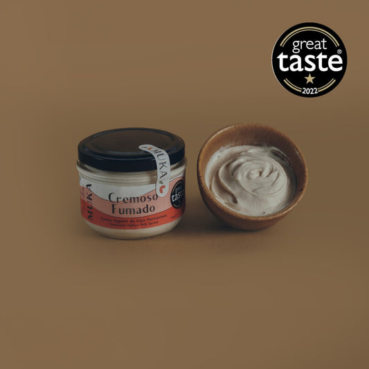 Cremoso Fumado - MUKA (alternativa vegetal ao queijo creme) - Great Taste Awards 2022