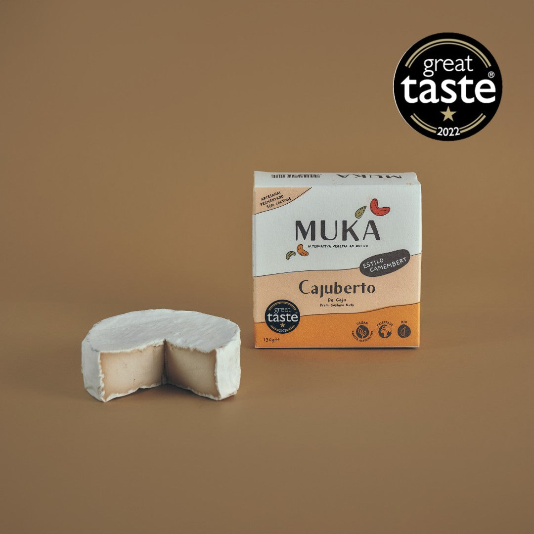 Cajuberto - MUKA (alternativa vegetal ao queijo Camembert) - Great Taste Awards 2022