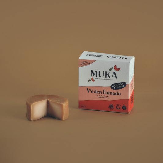Veden Fumado - MUKA (alternativa vegetal ao queijo semi-curado fumado)