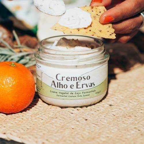 Cremoso Alho e Ervas - MUKA (alternativa vegetal ao queijo creme)